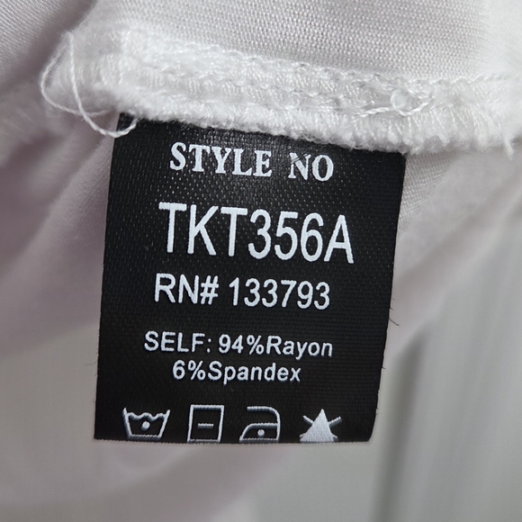 POL White Floral Lace Blouse - Picture 6 of 7